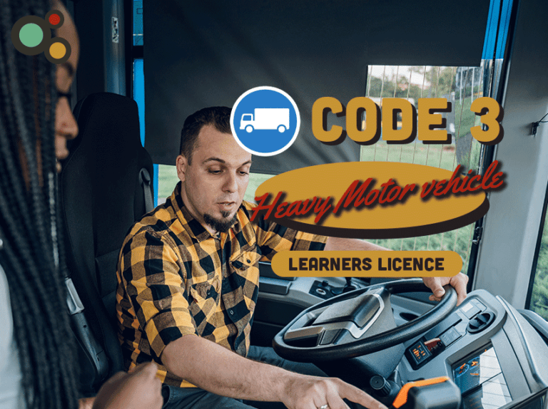 Code 3 – Heavy Motor Vehicle Learners License Course