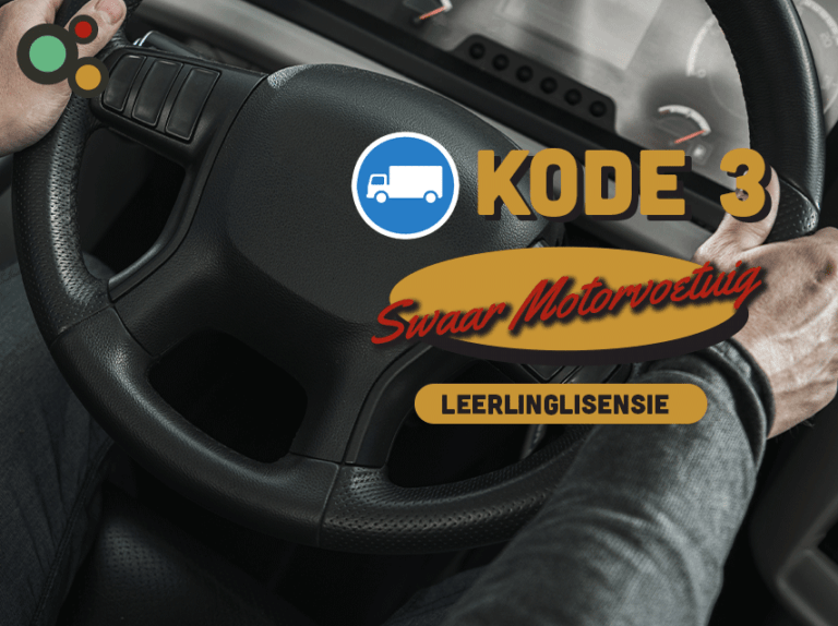 Kode 3 – Swaar Motorvoertuie: